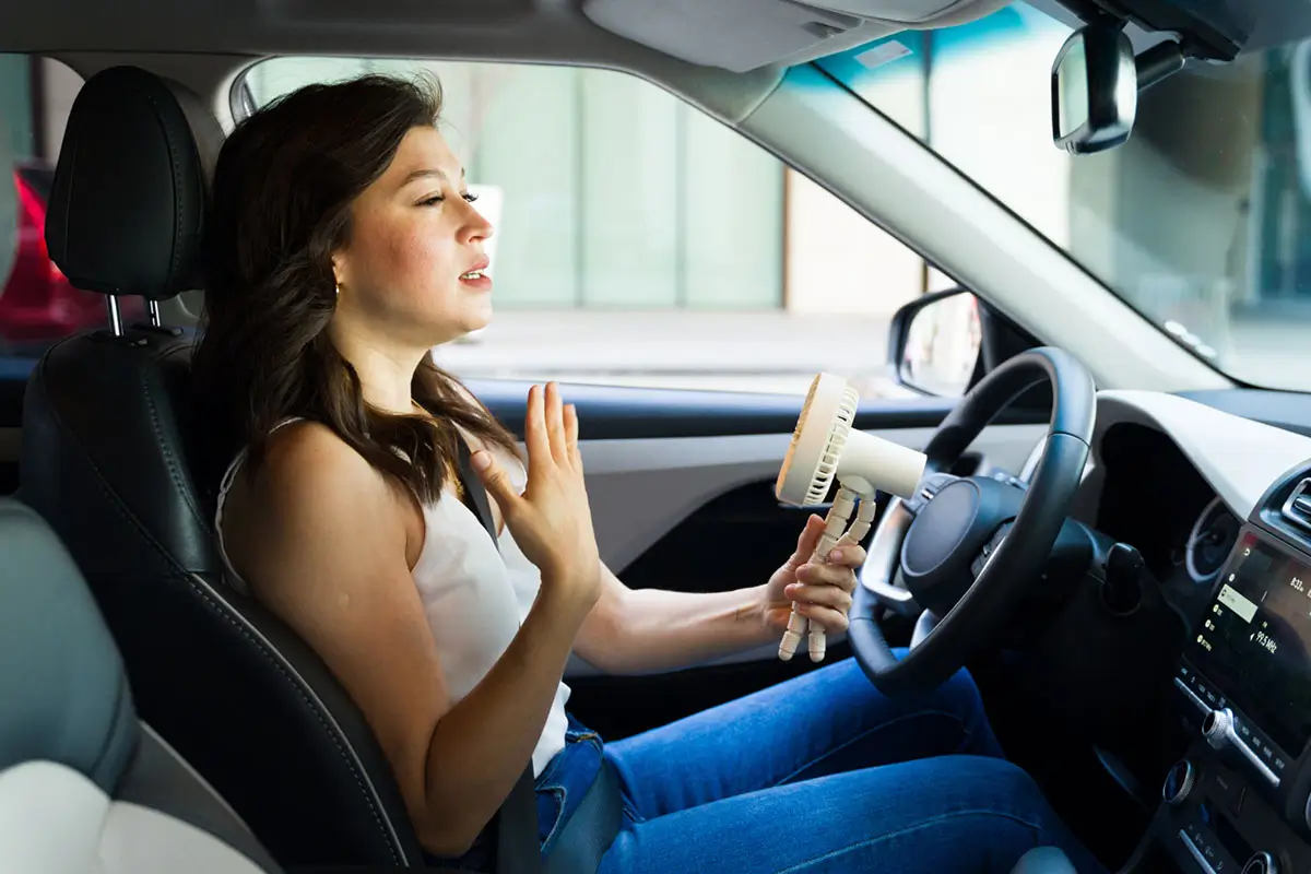 driving with broken airconditioning